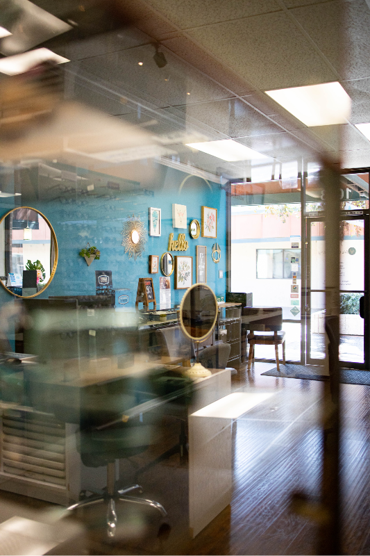 Vive Optometry reception interior