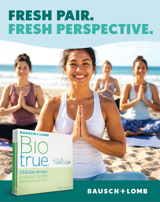 Bausch + Lomb Biotrue ONEday — Fresh pair, fresh perspective
